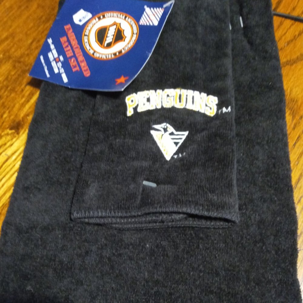 New Nhl embroidered bath set